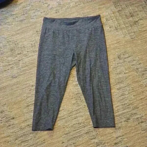 Grey Workout Capris